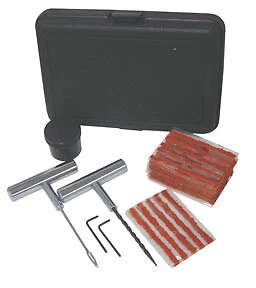 Tire Repair Tool Kit 45-Pieces, Contains 2 pieces 3mm Hex Wrench; 8630