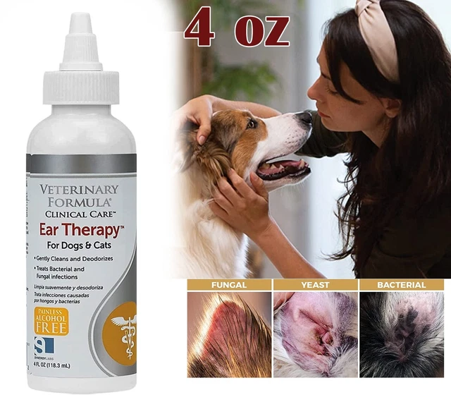 CAT DOG EAR Drops Infection Antibiotic Treatment Medicine Yeast Fungus