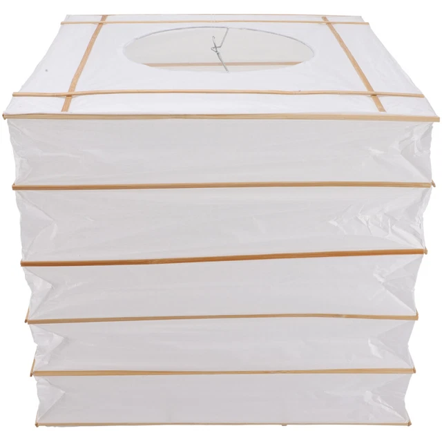 Lámpara de papel tonos pantallas de lámpara modernas White