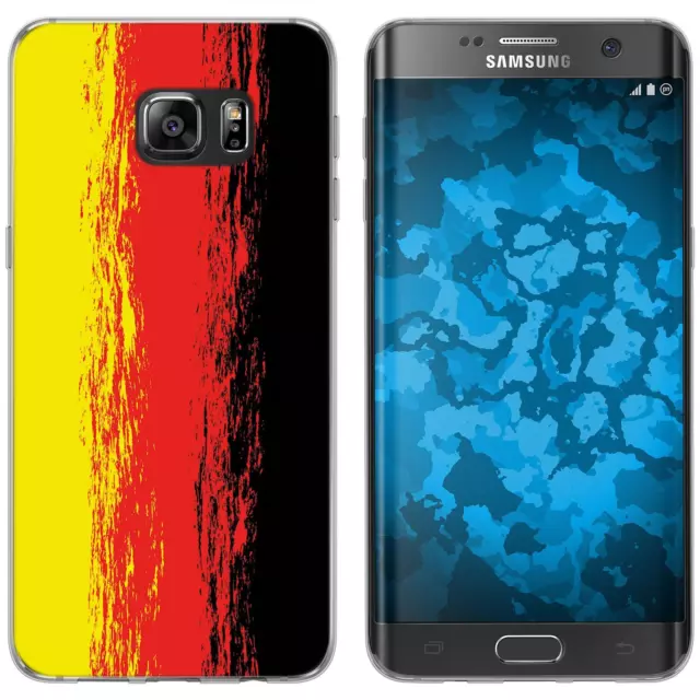 Case für Samsung Galaxy S7 Edge Silikon-Hülle WM Deutschland M6 Cover