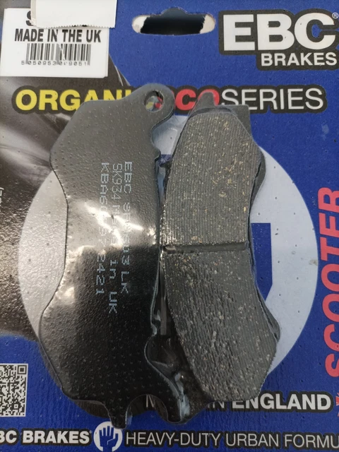 CPL Front Brake Pads For Lexmoto Assault 125 & HJ125-J Motorcycles - Non-Asbestos Organic