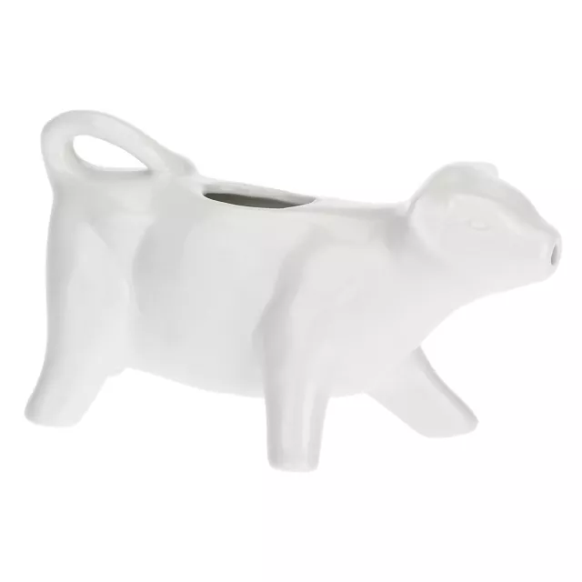 Milchgießer Milchkännchen Sahnegießer Sahnekännchen Kuh 15cm Porzellan