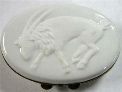 Chamart Limoges Zodiac Sign Capricorn