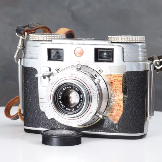 ^ Kodak Signet 35 Rangefinder Camera w/ Kodak 44mm f/3.5 Lens [Works #6156