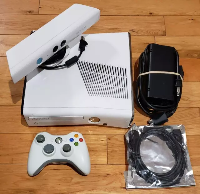 Microsoft Xbox 360 S Kinect Special Edition 250GB White Console