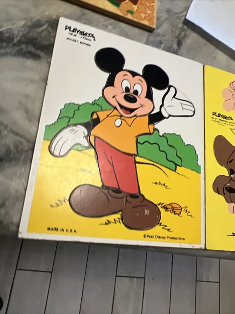 Playskool mickey hot sale mouse puzzle