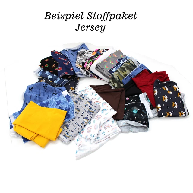 Rimasugli Stoffa Pacchetto Per Cucire Merce Al Chilo Nähstoffe Jersey Cotone 9