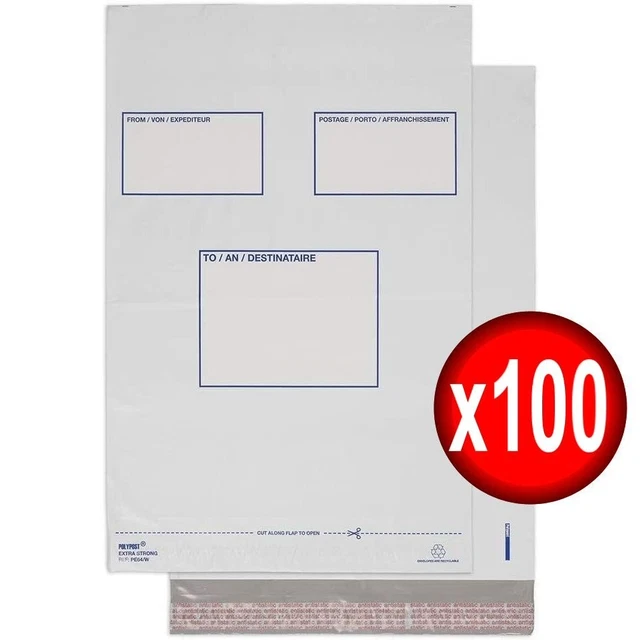 Late Meter Mail Envelopes - Secure A4 Size Urgent Post - View #6