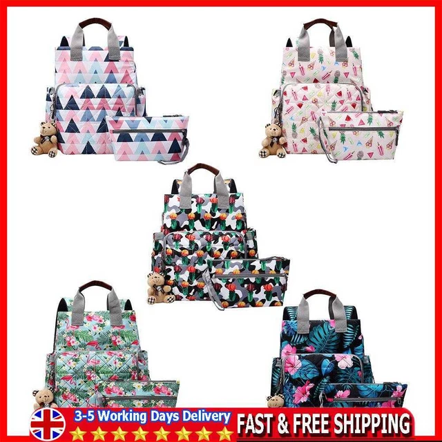 Large Capacity Travel Backpack Mummy Maternity Baby Nursing Nappy Handbags