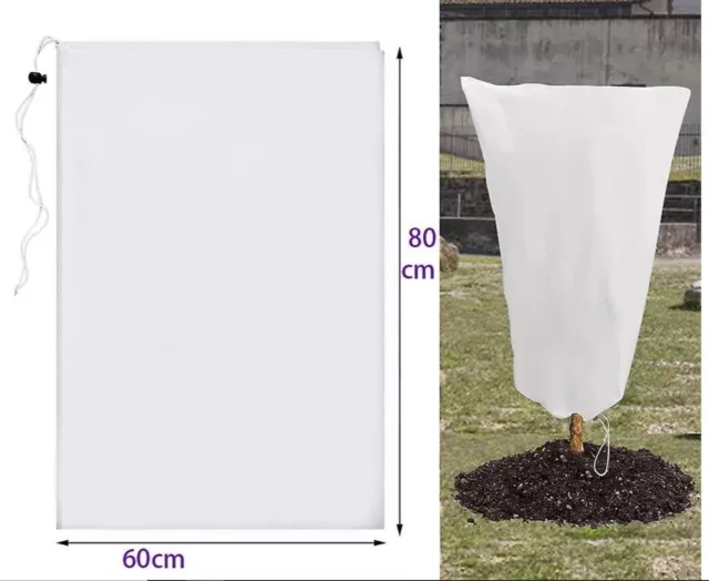 Toalla Anticongelante Para Plantas En Tela No Tela tnt 80x60cm Protección Frío