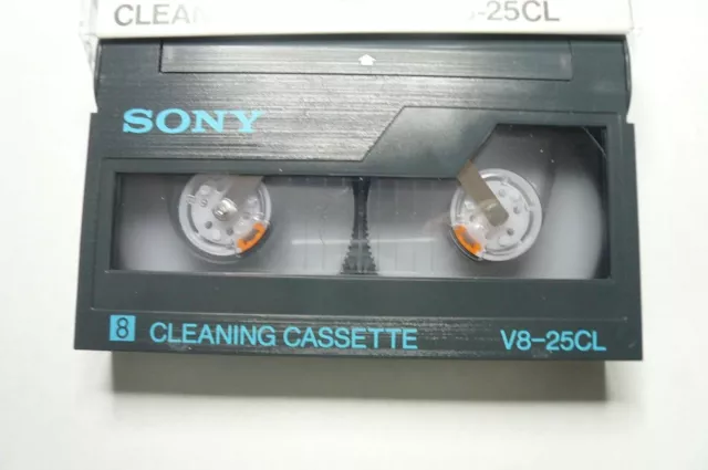 Sony V825CLD 8mm / Hi8 / Digital8 Camcorder Video Head Cleaning cassette