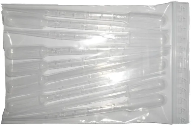 Pasteur-Plast-Pipette 3 ml 10 Stück , Futterpipette, Dosierpipette, Airbrush