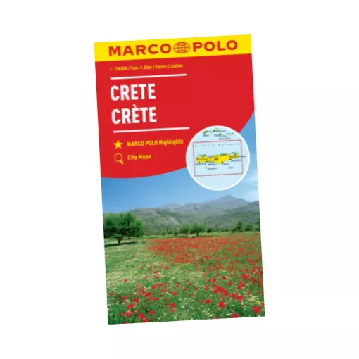 Crete Marco Polo Map - Marco Polo (2023, Sheet map, folded) Z3