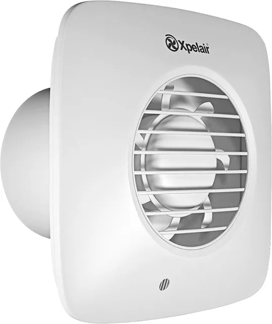 Quiet Bathroom Extractor Fan with Timer Simply Silent 100mm 4" Xpelair DX100BTS