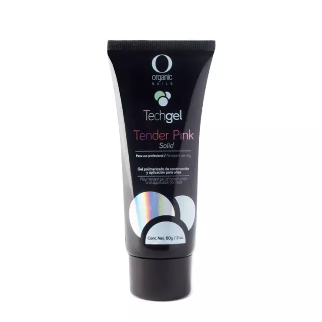 TECHGEL TENDER PINK ORGANIC NAILS 60g