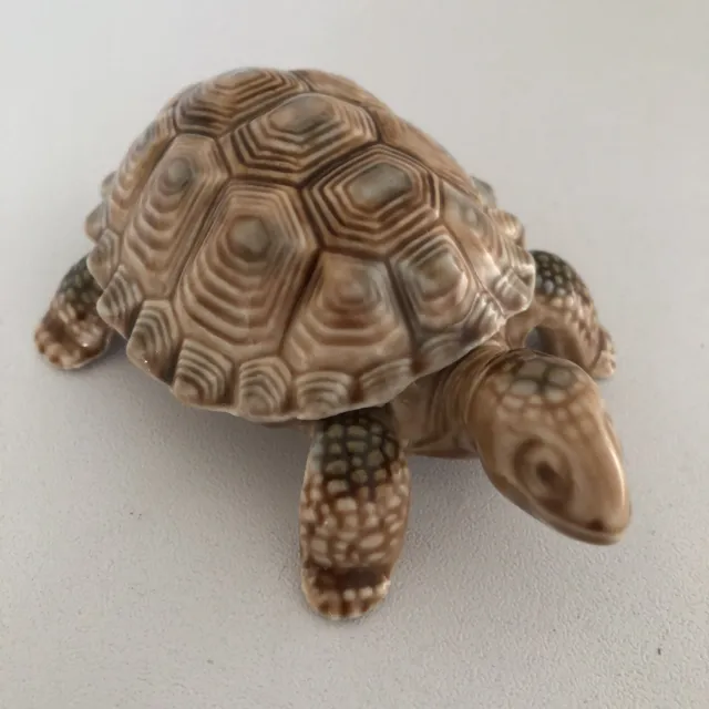 Vintage Wade Porcelain Turtle Tortoise Trinket Box Jewellery Box Made In England
