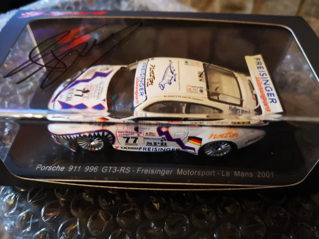 Porsche 911 GT3 N°81 Le Mans 2002 - Spark 1/43 - Sans Boîte - Occasion