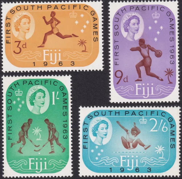Fiji 1963 Pacific Games. Set of four. Mint. SG 329-32.