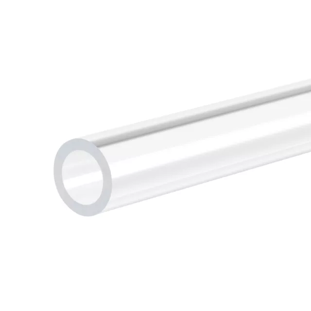 Transparent Rigide Acrylique Tuyau 8mm IDx 12mm Dia Externex 305mm Tube