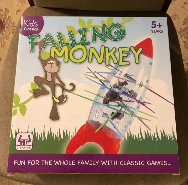 Falling Monkey Game. 5+years 2-3 players. Kids Classics. Very little used.