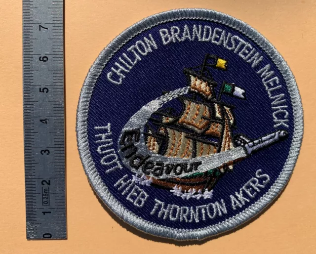 ÉCUSSON Patch NASA STS49 Space Shuttle ENDEAVOUR Insigne Tissu Brodé