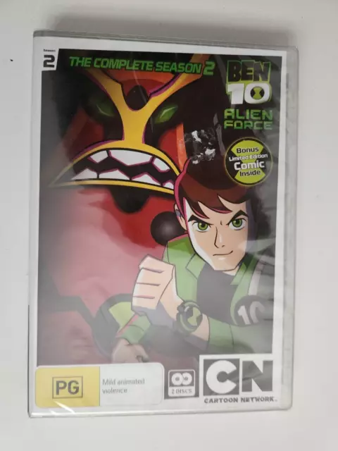 DVD - Ben 10: Alien Force - Segunda Temporada Completa (2 DVDs) Original