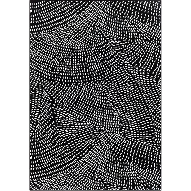 Surya CPO3859-5377 Contempo 91 X 63 inch Black Rug in 5 x 8, Rectangle