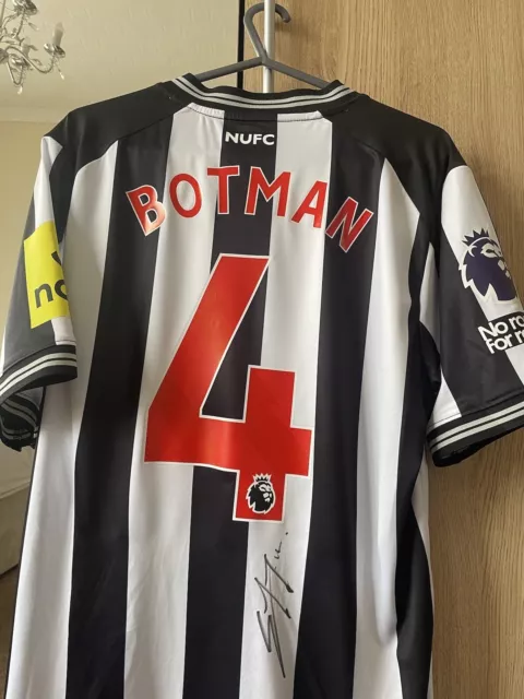 Sven Botman Signed Newcastle United Shirt Comes With COA