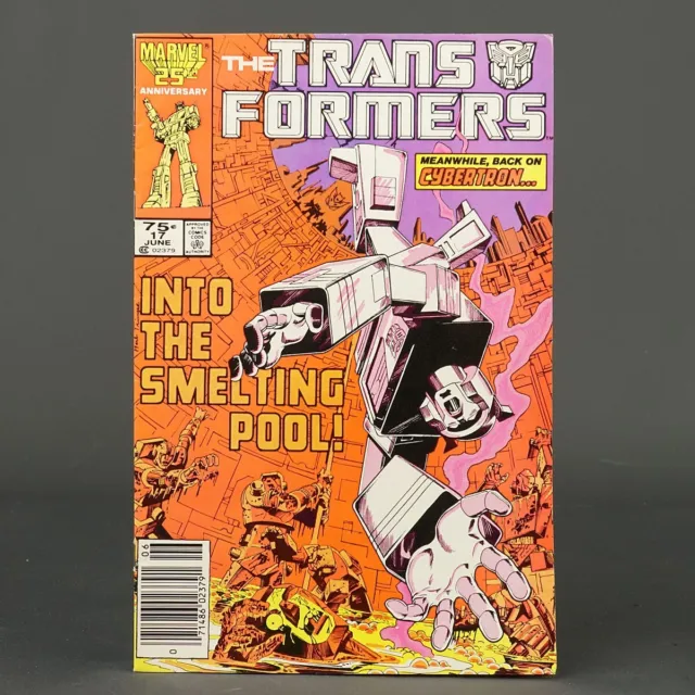 THE TRANSFORMERS #17 Marvel Comics 1986 (CA) Trimpe (W) Budiansky 231010P