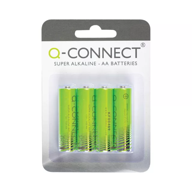 Q-Connect AA Battery Pack of 4 KF00489