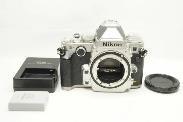 Nikon Df 16.2 MP Digital SLR Camera Silver Body Only #230510b