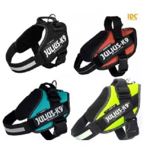 JULIUS K9 Harnais Powerharness IDC chien bleu,rouge,noir,jaune,camouflage,jean 2