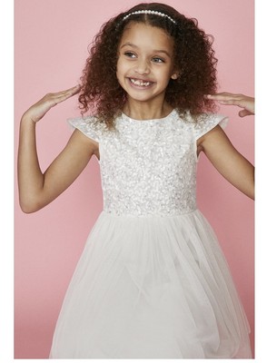 Coast Flower girl dress age 3-4 ivory
