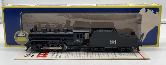 HO AHM RIVAROSSI 5144 CB&Q 0-6-0 USRA Steam Locomotive Switcher