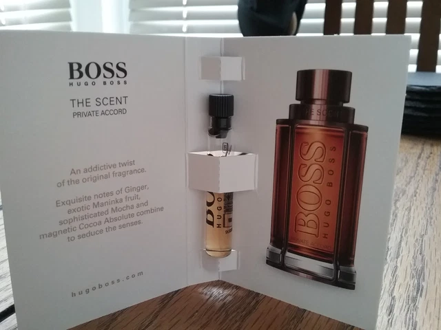 Hugo boss the scent shop private accord tester