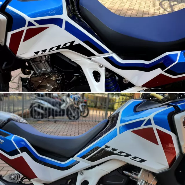 Adesivi Laterali Moto 3D Compatibili Con Honda 1100L Africa Twin Adv Sport 2021