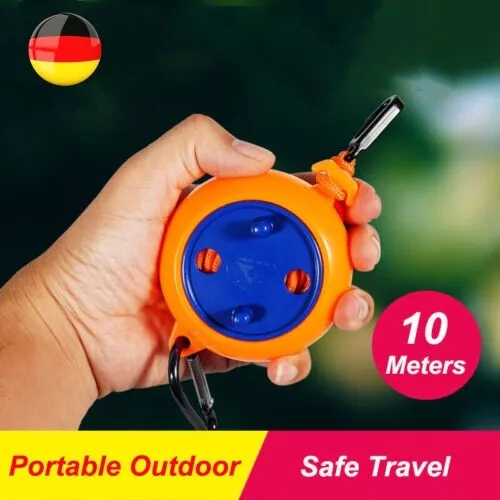 Ausziehbar Wäscheleine Reise Outdoor Camping Wäscheleine Urlaub Wäsche 10 Meter