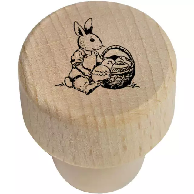 19mm 'Conejo de Pascua' Tapón de Botella (BS00002580)