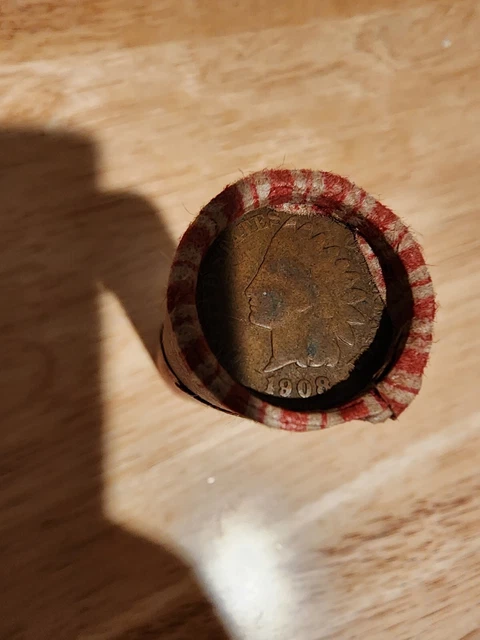 Roll Of Sealed Wheat Pennies 1908 Indian Head 1930 S Lincoln Unsearched Ungraded