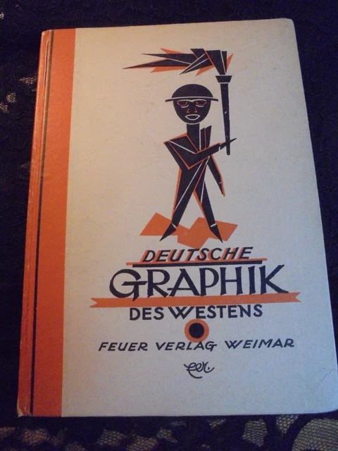 Wedderkop "Deutsche Graphik des Westens", 1922 (Expressionismus/Macke/Beckmann)