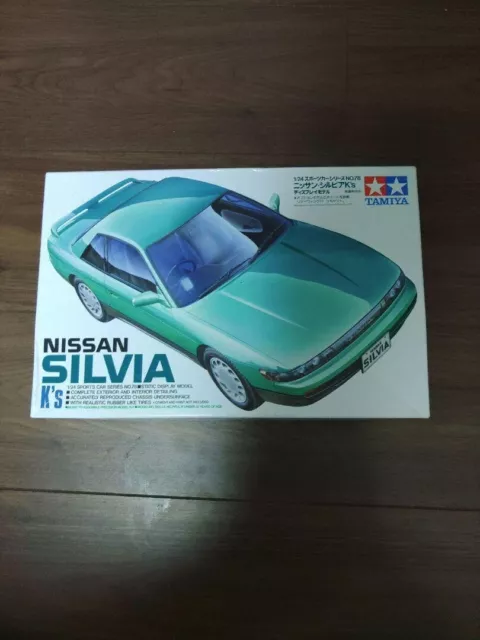 JDM Drift Car Legend NISSAN SILVIA 200SX S13 K's TAMIYA Model Kit Scale 1:24 New