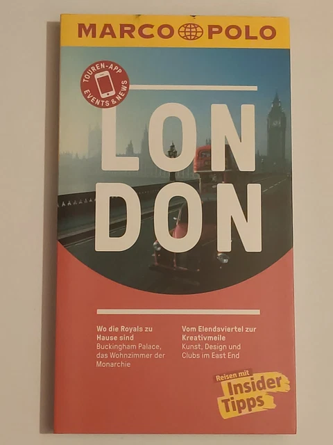 MARCO POLO Reiseführer London von Kathleen Becker (2017, Taschenbuch)