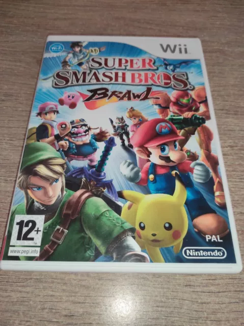 Super Smash Bros Brawl - Nintendo Wii (Complet) Le Disque Est En Très Bon État