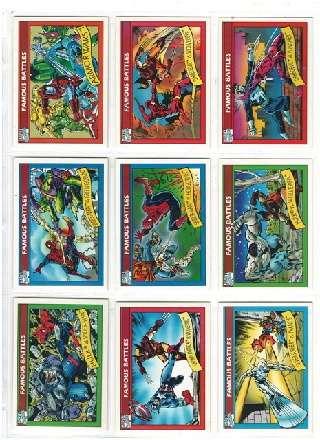 1990 Marvel Universe Series 1 Singles Pick Your Card Complete Your Set #82-162