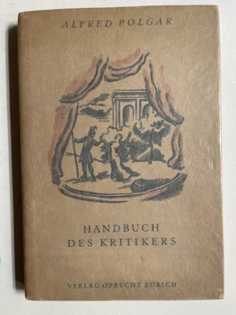 Alfred Polgar Handbuch Des Kritikers, Alfred Polgar , Literatur Österreich,