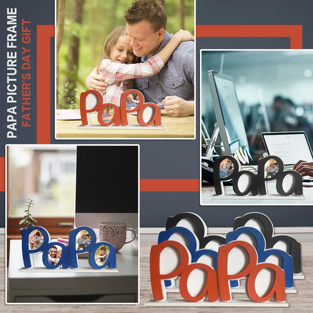 Papa Photo Frame Gift For The First Day Of Father's Day Dad Photo Clip Photo