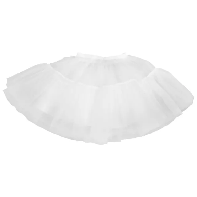 Crinoline Dress Short Petticoat Tulle Tutu Underskirt Bride Women's Girl