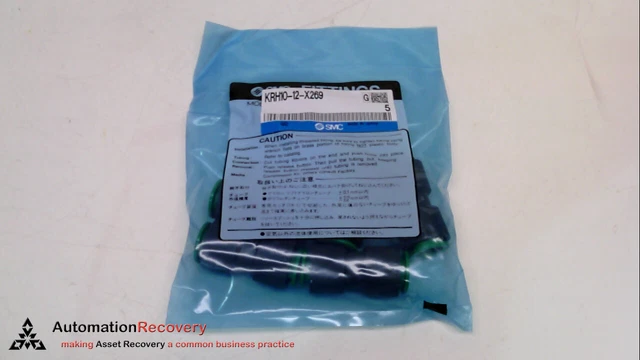 Smc Krh10-12-X269  Push-In-Fittings, Tube Diameter 1:, See Desc #227541
