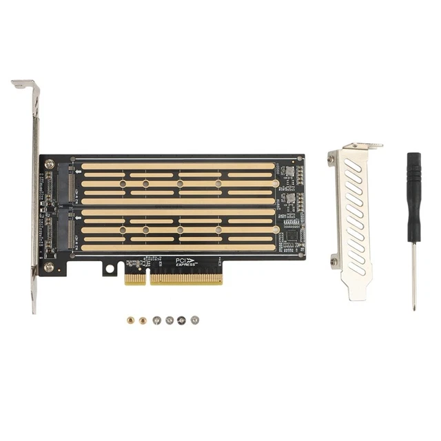 Adaptateur M.2 NVMe vers PCIe 3.0 X16, jusqu'à 32 Gbit/s