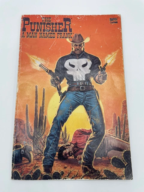 Punisher A Man Named Frank 1994 Marvel One-Shot Trade Paperback (TPB)